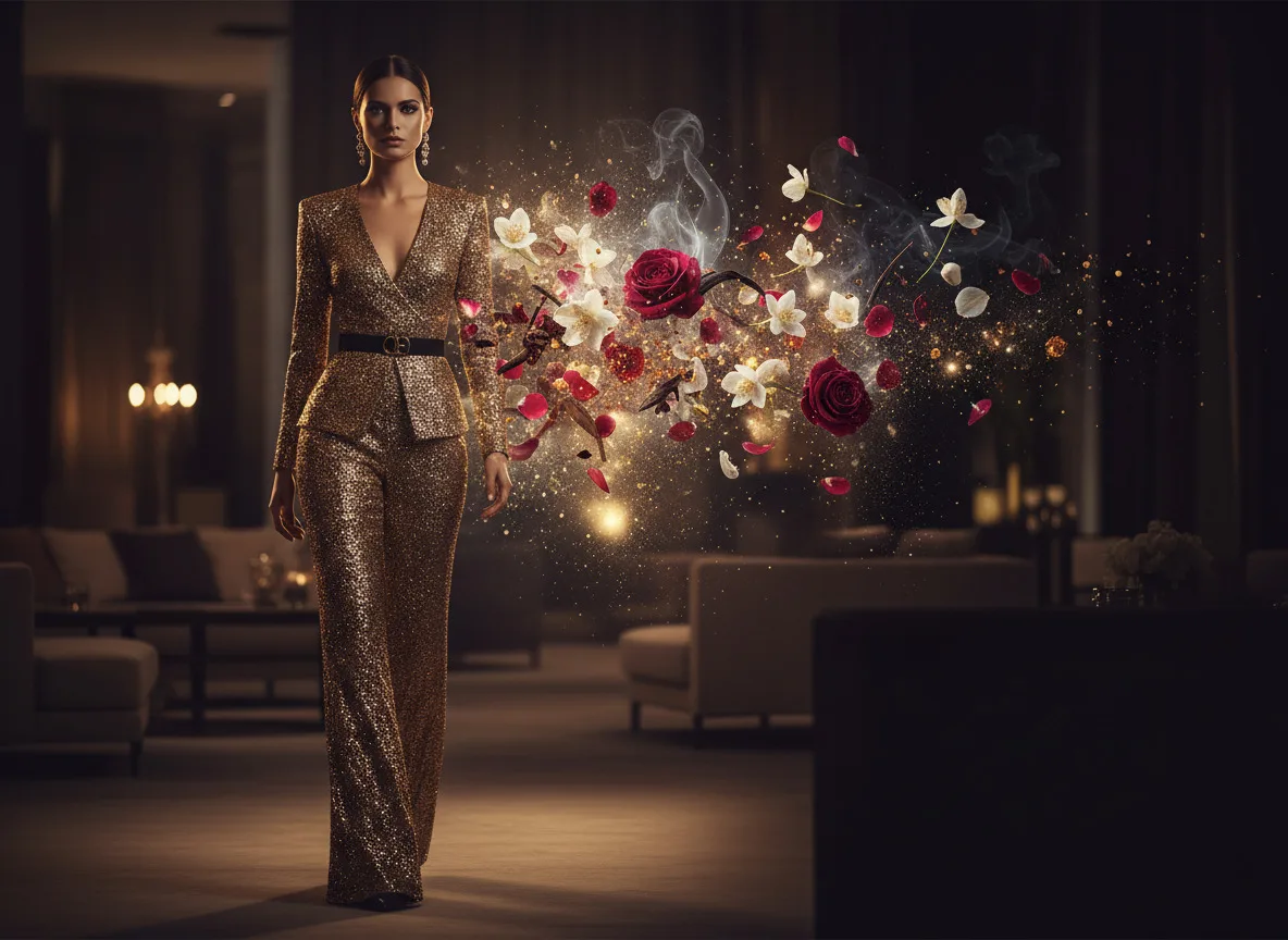 Slide Como Exalar Atitude com Fragrâncias Florais Intensas