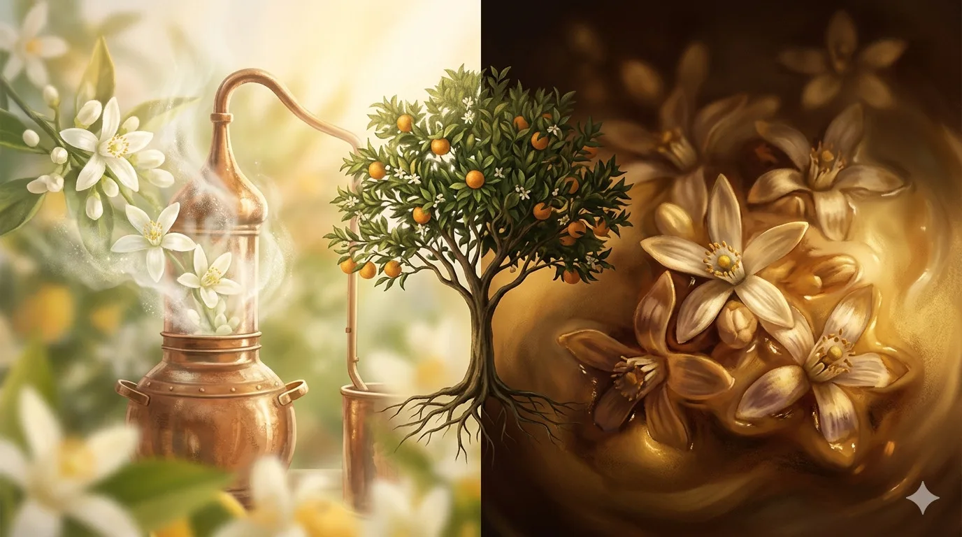 Post Flor de Laranjeira vs. Néroli: Mesma planta, resultados completamente diferentes